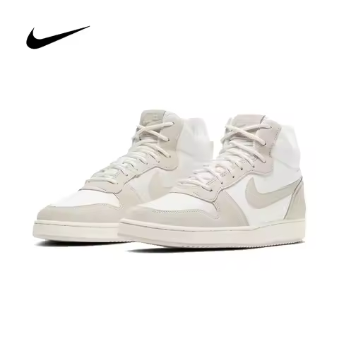 Nike Unisex Court Borough Low GS Sneakers Lightweight Breathable Wear-Resistant Casual Sports Skate 