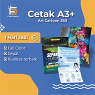 Print A3+ Art Carton 260 Can Be 1 Day - 1 Side Non-laminated Art Card Printing