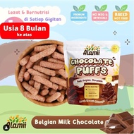 Snack Bayi 8 Bulan ke atas Alamii puffs Biskuit Camilan Bayi