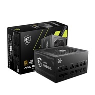 MSI MAG A650GL Gaming Power Supply - Full Modular - 80 Plus Gold Certified 650W - Compact Size - ATX