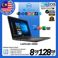 LAPTOP DELL LATITUDE 3380 13INC i3-6GEN 8GB 128GB WIN OS [REFURBISHED]