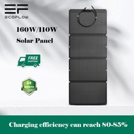 EcoFlow 160W/110W Solar Panel Photovoltaic Power Generation Panel Outdoor Camping Folding Portable C