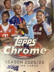 Topps chrome 2025/26 uefa hobby case