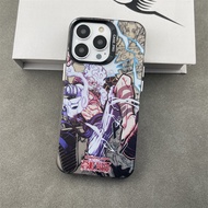 anime Comic characters electroplating hot silver Phone Case For iPhone 15 Pro Max 14 ProMax 13 12 12Pro 11 Shockproof Phone soft border hard case Mobile phone protective case