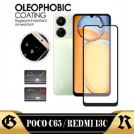 LAYAR PROMO Tempered Glass Screen XIAOMI REDMI 13C / poco C65 Front Screen Protector
