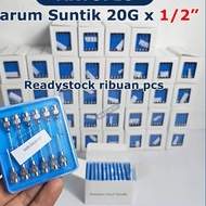 Chicken Poultry Vaction Syringe 20g X 1 / 2 "socorex 0.9x13 mm Veterinary Hypodermic Needles | 【COD】