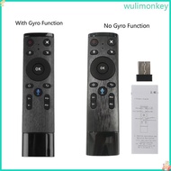 WU Gyro Voice Air Mouse Remote Control Q5 2 4G for Android TV Box PCTV
