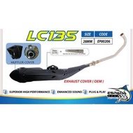 EXHAUST PIPE RACING ESPADA E5 LC135 28MM