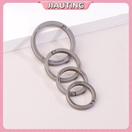 JIAUTING Titanium Alloy Flat Key Ring Rope Drop Hanging Bule Car Key Rings Holder Quidraw  Keychain 