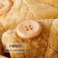 Antarctic Pajamas Women's Winter Coral Fleece Three-Layer Thickened Fleece Padded Autumn Winter Padd