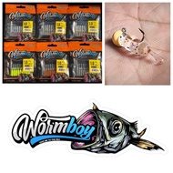 Ajing Wormboy Nam Tao Rubber Bait 1.0 Inch Gourd Fishing And Light Game/1.0" Soft