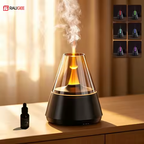 Mini Humidifier Essential Oils Diffuser Candlelike Aroma Air Humidifier Household Aromatherapy Fragr