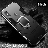 CASE XIAOMI MI MAX 3 RUGGED ARMOR ROBOT STANDING IRING