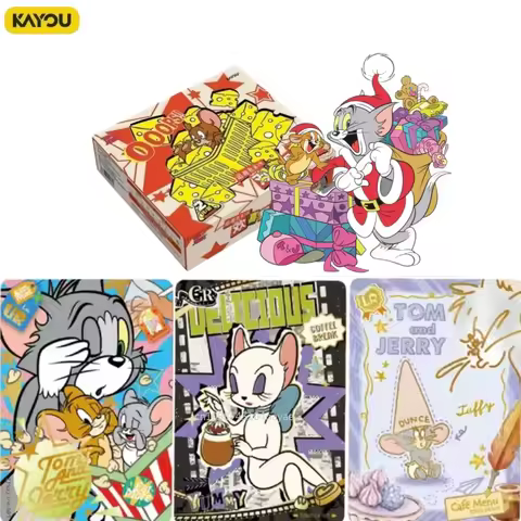 KAYOU Tom and Jerry Rival‑Mates Series Fun‑Chase Collectible Trading Cards Animation Hobby Collectib