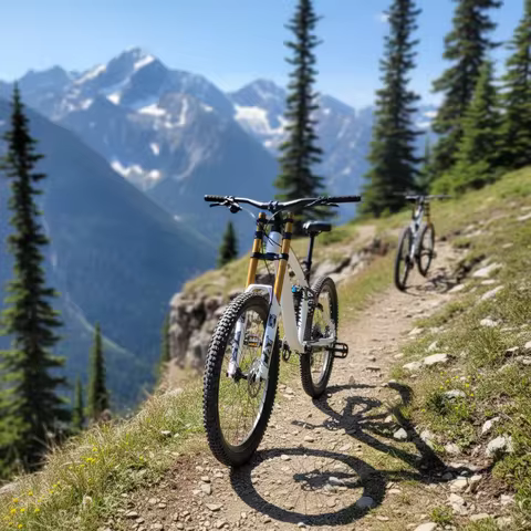 Kalosse Air Fork DNM RCP-2S Rear Suspension Aluminum alloy Mountain Bicycle, 11Speed Bicycle, 26 ", 