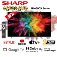 SHARP QLED GOOGLE TV HL6500X SERIES 55" || 65" || 75" || SHARP AQUOS 43" FHD GOOGLE TV 2TC43GH3000X