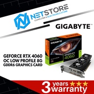 GIGABYTE GeForce RTXTM 4060 OC Low Profile 8G GRAPHIC CARD - GV-N4060OC-8GL