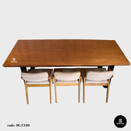 DGT320. Merbau Solid Wood Dining Table / Meeting Table / Tea Table (8 to 10 seater)