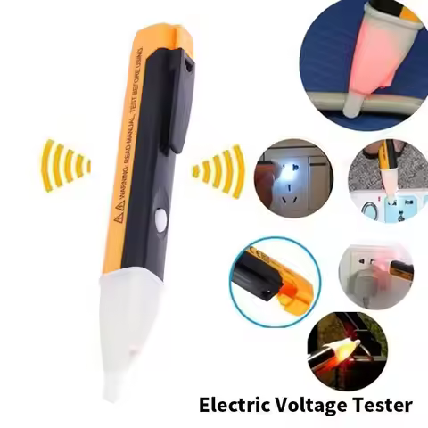 Electric non-contact alarm Voltage tester pen with light , touchless sensor cable voltage detect Ect