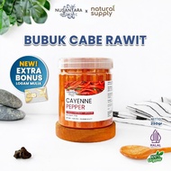 Nusantara Organic Bubuk Cabe Rawit Cayenne Pepper Powder Cabai Organik 250gr NaturalSupply