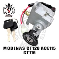 MODENAS GT128 GT 128 ACE115 CT115 MAIN SWITCH SET MAIN SUIS KUNCI SET SUIS LOCK SET