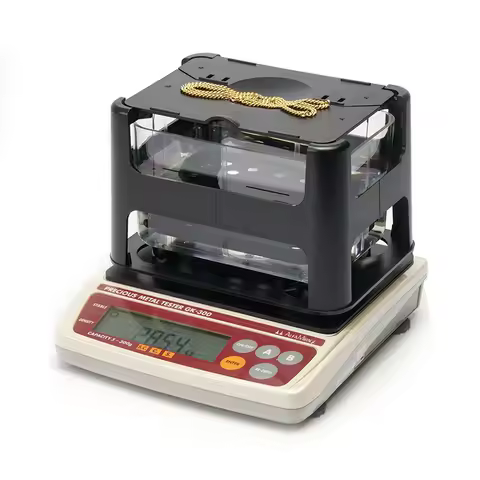 GK-300 Gold Purity Tester 0.01g Resolution 300g Capacity Density Testing for Gold K9-K24 Gold Karat