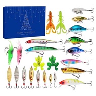 2024 Creative Christmas Countdown Calender Innovative Fishing Lures Advent Calendar