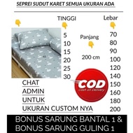 Foam corner rubber Bed sheet Foam corner rubber Bed sheet & Spring Bed Also available (BONUS SARBAN 
