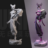 1/24 Street Fighter White Model 3D Printed Collectible Figure 18 Scale Korean Spider-Lee Action Figu