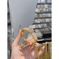 Women's Bracelet with 3-layer Yellow Stone [JECT JEWELRY]