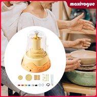 [MaxivogueMY] DIY Pottery Wheel Kit,Complete Pottery Painting Kit,Gift Electric Pottery Wheel Sculpt