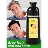 Black Mokeru Hair Dye Shampoo hitamkan uban penghitam uban penghilang uban pewarna rambut anti uban tak rosakkan rambut