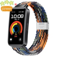 YUMEIREN Loop Strap, Nylon Weaving Stainless Steel Woven Strap, Comfort Ultrathin Fits The Wrist Wat