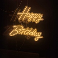 Happy birthday Letter Creative led Atmosphere Light Neon Light Retail happy birthday
