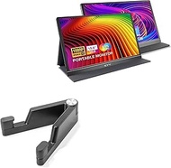 BoxWave Stand and Mount Compatible with KYY Monitor K3-3 (15.6 in) - Desktop Aluminum SoloStand, Adj
