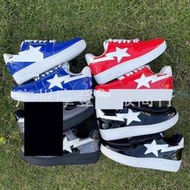 熱賣bapesta sk8 du經典漆皮四色中幫街頭潮流vibe休閒運動滑板鞋