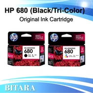 HP 680 BLACK/COLOR/TWIN PACK/COMBO PACK INK CARTRIDGE [100% ORIGINAL]