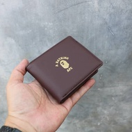 dompet pria keren bape appendix wallet - black original - cokelat