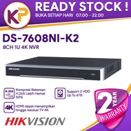 Hikvision NVR 8CH DS-7608NI-K2/4K Resolution - 2-year Official