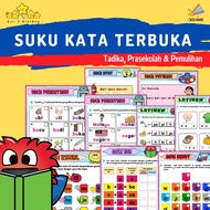 [ Softcopy | PDF ] Modul Suku Kata Terbuka KVKV KVKVKV Membaca Mengeja Fonik Tadika Prasekolah Pemul