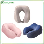 [Wishshopelxn] Travel Neck Pillow Breathable Plane Pillow for Sleeping Home Office Train