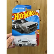 HXR13 Hot Wheels Basic Car Model, Nissan Skyline 2000GT-R LBWK Gray