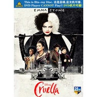 PG-BLURAY ENGLISH MOVIE #Cruella 2021 【DTS-HDMA 7.1】‧ Comedy/Crime # Emma Stone #Emma Thompson