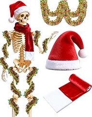 Asekonc 12 ft Skeleton Clothes Costume Set