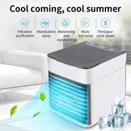 พัดลม พัดลมแอร์เย็นๆ ไอเย็น Arctic Air Cooler Air mini เครื่องทำความเย็นมินิ USB แอร์พกพา แอร์ตั้งโต๊ะขนาดเล็ก