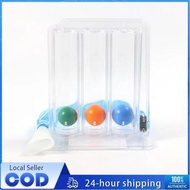 Breathing exerciser 3 Balls Lungs Exercise Spirometry Spirometer Breath Exerciser Measurement Tools呼