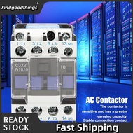 findgoodthings Electric AC Contactor CJX2-1810 220V 18A High Sensitivity Industrial