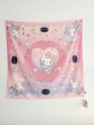 Hello Kitty Pink Scarf 聯名限定  Kiss Me Doll 泰國🇹🇭 Hello kitty絲巾