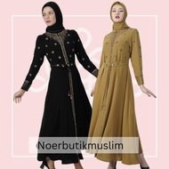 Best Hikmat Fashion Original A3099 Abaya Hikmat Noerbutikmuslim Gamis