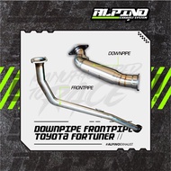 Alpino Downpipe Frontpipe Fortuner Innova Reborn 2GD 1GD